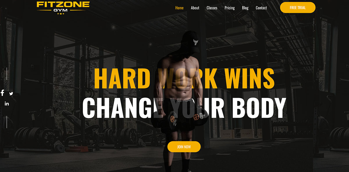 FitZone Gym | Modern Fitness & Training